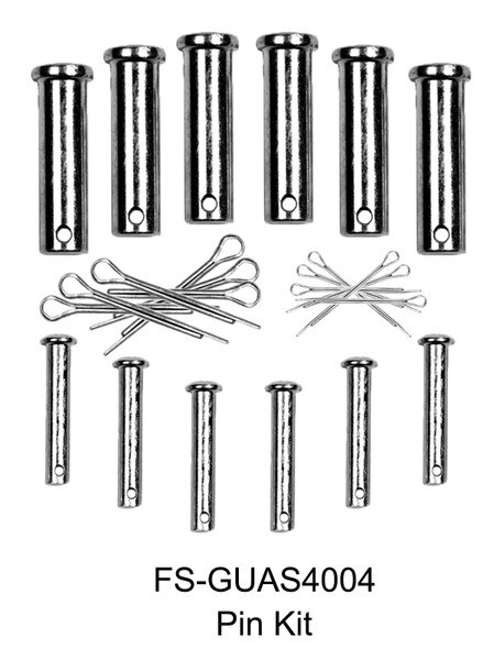 FS-GUAS4004 Gunite ASA Pin Kit (6 LG & 6 SM pins; 12 Cotter Pins ...